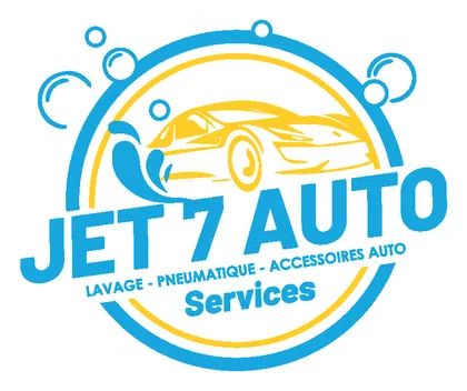 Logo Jet 7 Auto, créé par le Studio Créa